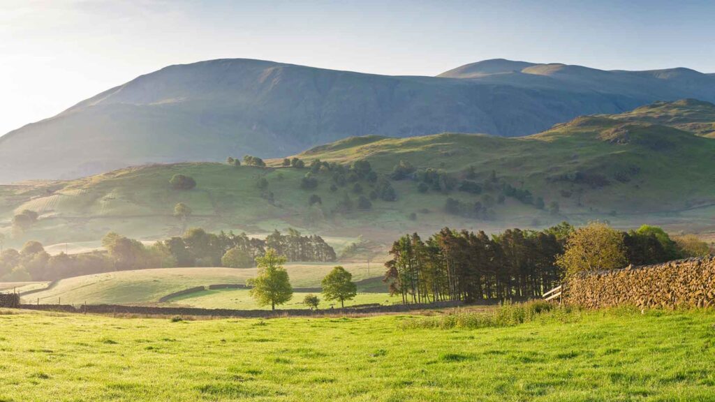 Cumbria Lakes District landscape