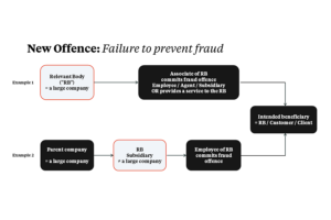 Flowchart of New Offences - Failure to prevent fraud examples